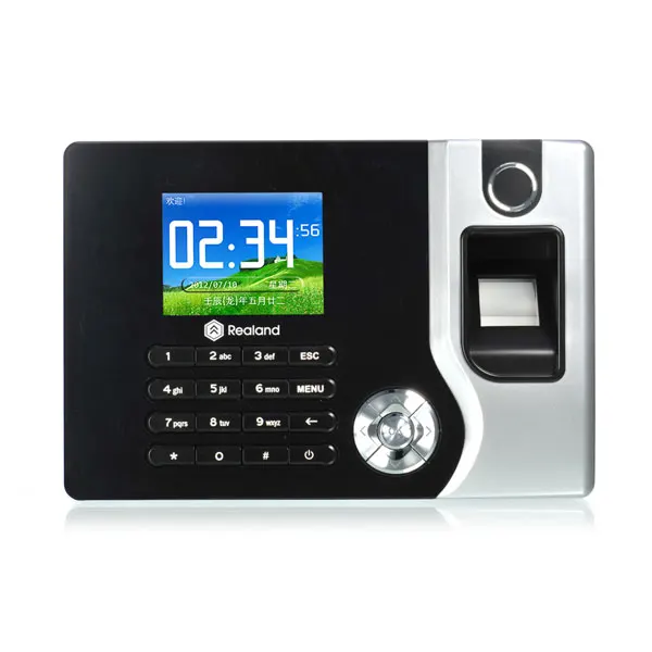 Spanish Language  Freeshipping 2.4 inch Color TFT Biometric Fingerprint Time Attendance Fingerprint Time Clock  With 125Khz Card