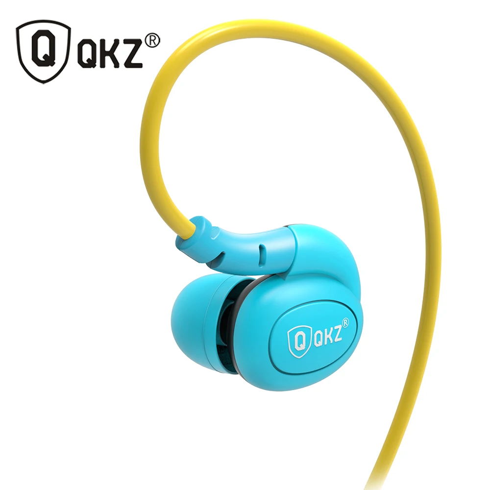 Официальный Оригинальный Новый QKZ DM100 в ухо супер бас наушники с микрофоном Hifi