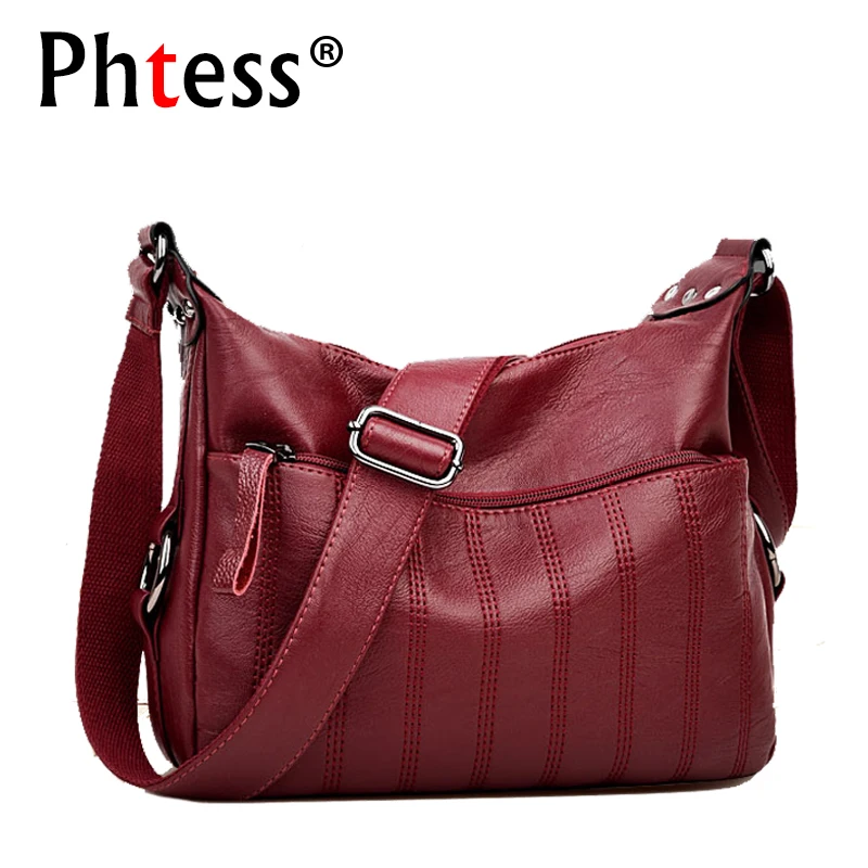 Сумка через плечо женская винтажная из мягкой кожи 2019|crossbody bags for women|shoulder bagsbags women |