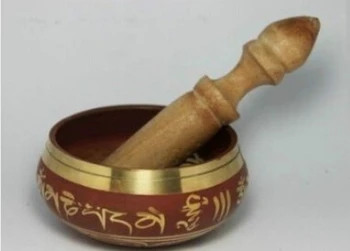 

free shipping Tibetan Tibet Copper BUDDHA SINGING Bowl