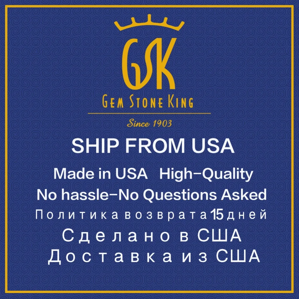 GemStoneKing цельное 925 желтое Позолоченное серебряное кольцо 1 55 Ct фиолетовый танзанит