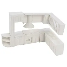 Кукольный дом миниатюрный игрушечный дом шкаф кухня мебельные формы комплект для домашнего декора