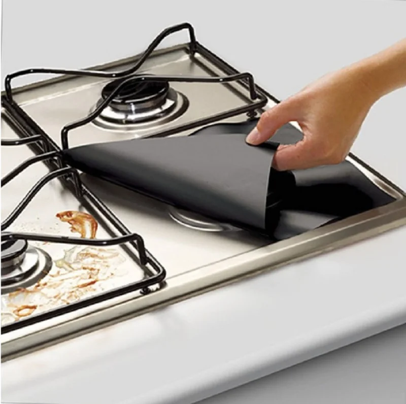 Кухонные аксессуары 2 шт протекторы многоразовые горелки фруктовые крышки коврик домашние газовые плиты инструменты для приготовления выпечки Кухонные гаджеты K