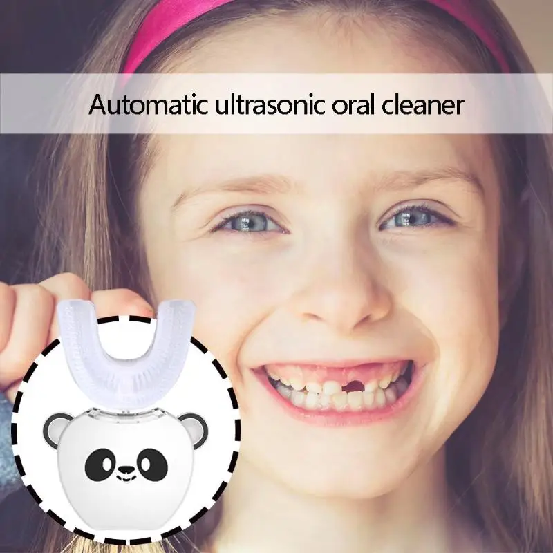

Electric Toothbrush U Type USB Charging Teeth Whitening 360 Degrees Intelligent Automatic Sonic Electric Toothbrush For 7-18year