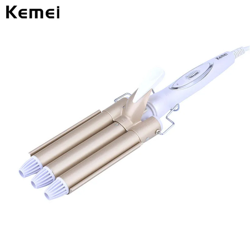 

110-220V Hair Curler Triple Barrel Ceramic Curling Iron Hair Stylers Waver Hair Curler Curling iron Curlers Hair Stying