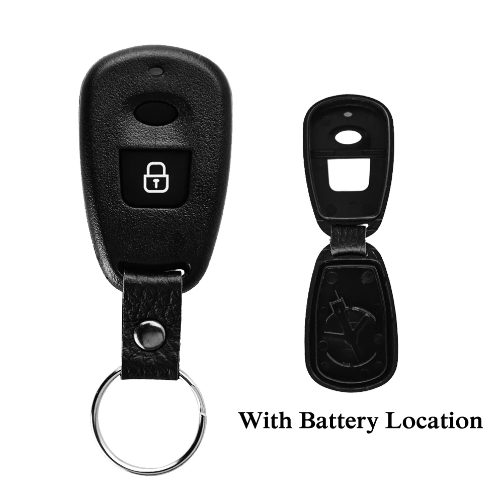 with location OkeyTech для hyundai Elantra Santafe Terracan, пульт дистанционного управления, Автомобильный ключ, 1 кнопка, без ключа, умный ключ, чехол, брелок - Количество кнопок: with location