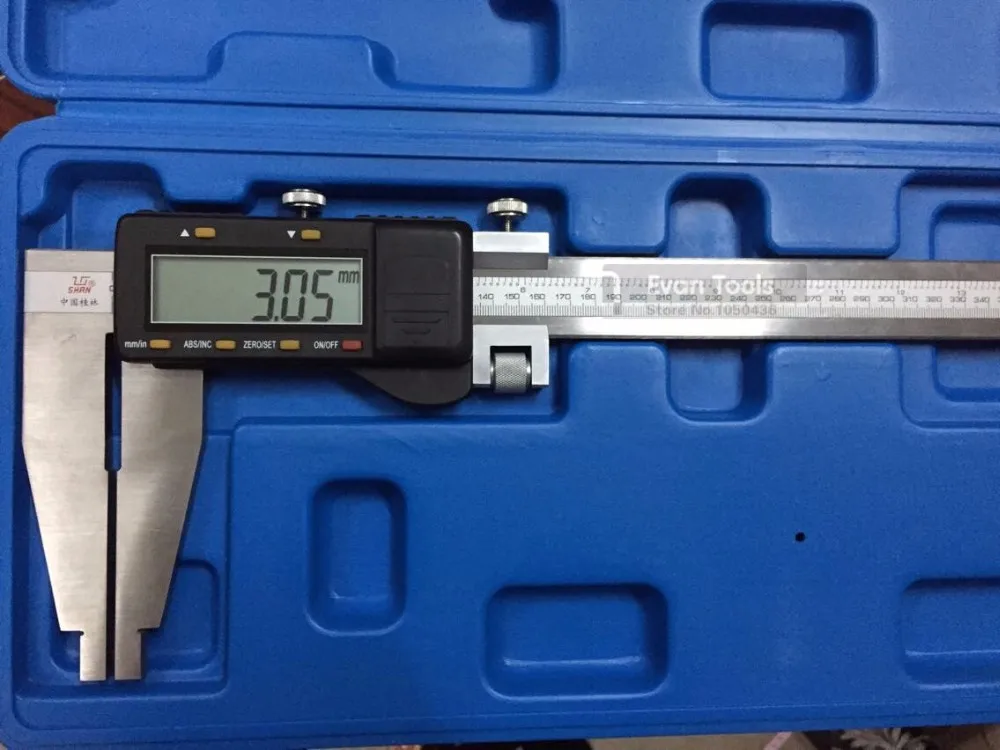 Штангенциркуль электронный ШЦЦ 0-1000 мм / 0.01mm из нержавеющей стали с пластиковой коробкой цифровые суппорт ЖКД штангенциркуль цифровой измерительные приборы измерительные инструменты