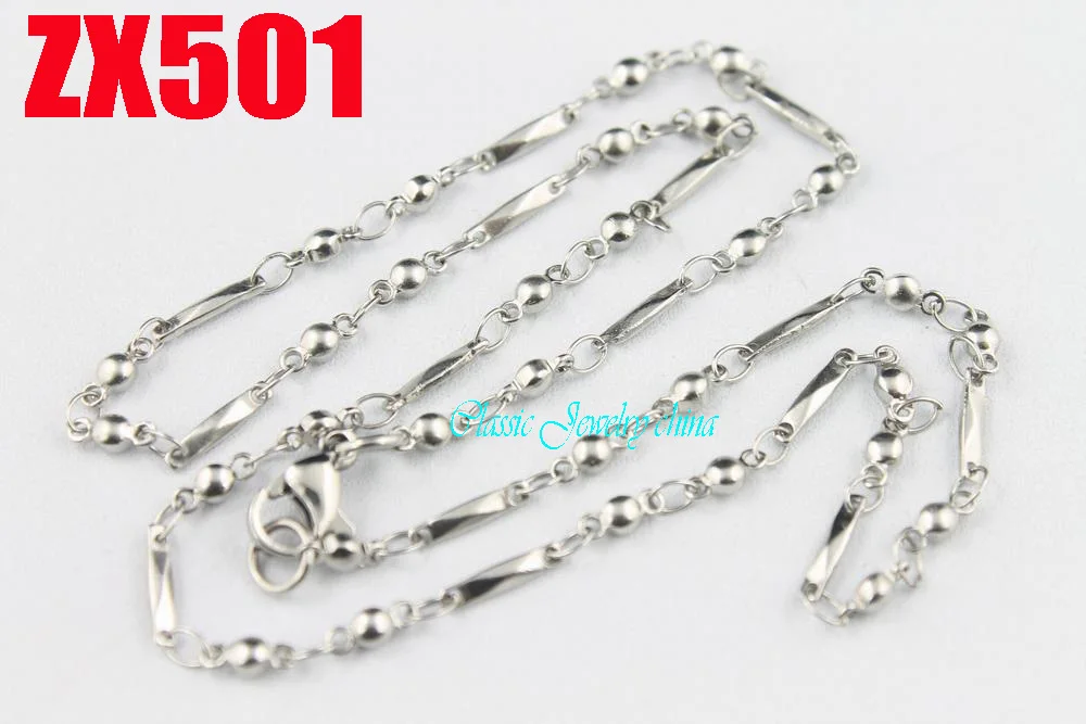 20 шт. цепочка из нержавеющей стали с бусинами и ромбами 2 5 мм|jewelry keepsake|jewelry worldjewelry