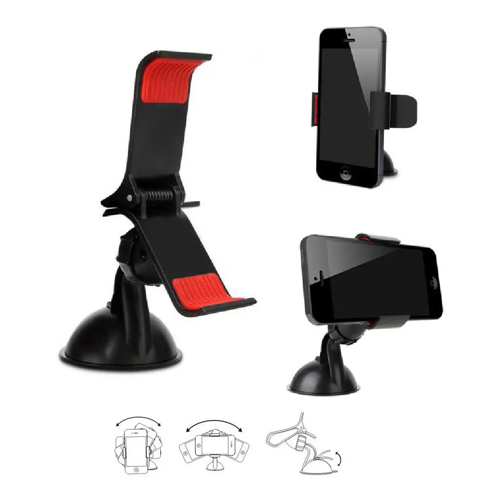 Car Phone Windshield Sucker Mount Bracket Holder Stand Universal for GPS Tablet PC Accessories | Автомобили и мотоциклы