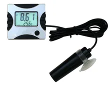 Online Mini pH Temperature Meter Monitor font b Tester b font Aquarium Acidometer 6V DC with