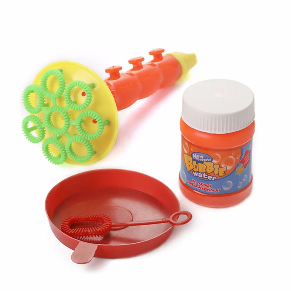 3pcs/Set Multi Music Soap Bubble Horn No liquild Concentrate Stick Kids bubbles Bar Soap Blowing Bubble Children's Gift Baby Toy