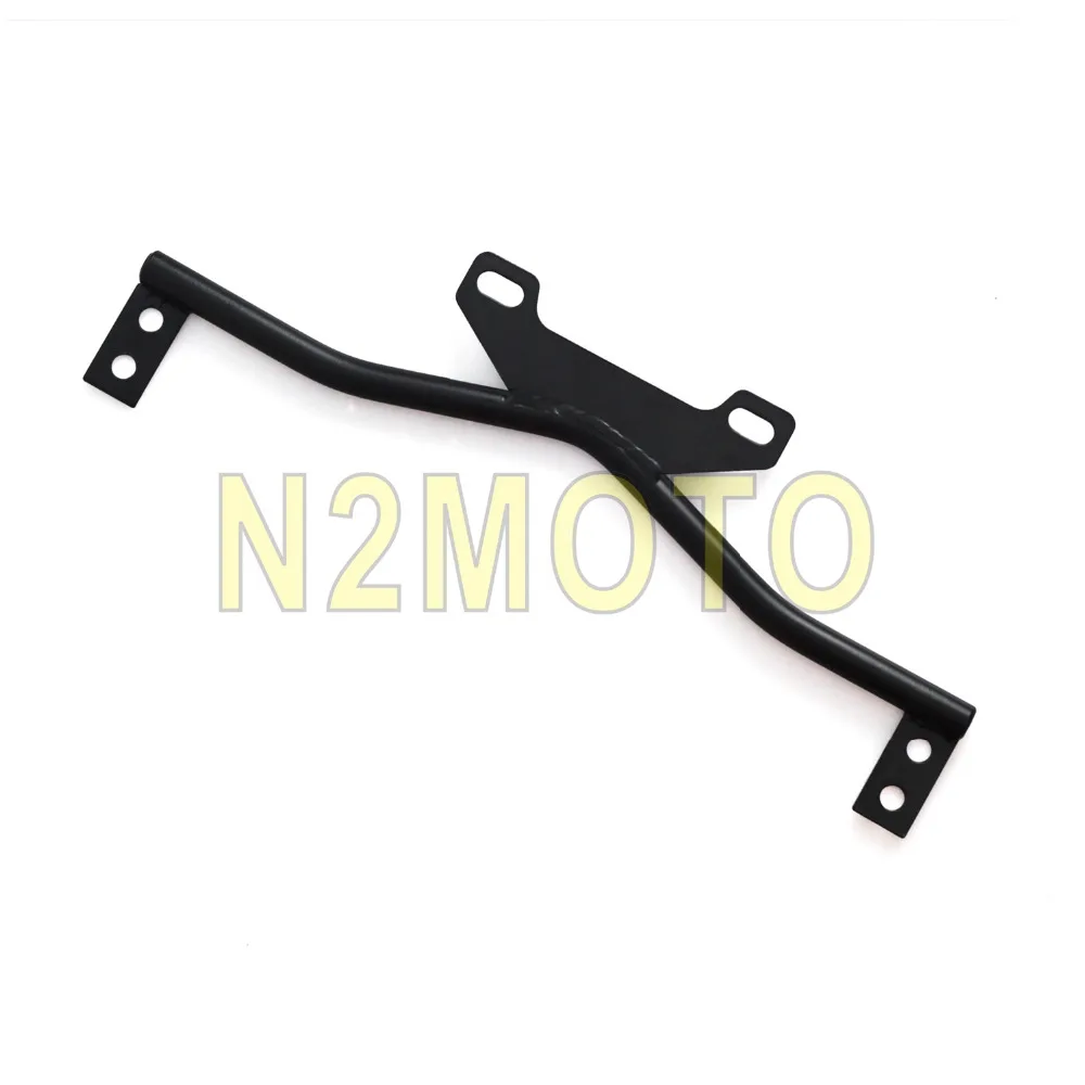 

Black Motorcycles Spotlight V Bar Bracket Turn Signal Light Mount Bracket for Harley Softail RoadKing Street Glide