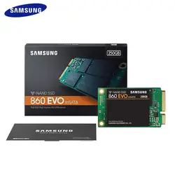 SAMSUNG SSD 250 г 860EVO MSATA 500 г Внутренний твердотельный диск 1 т MLC для ноутбука Настольный ПК