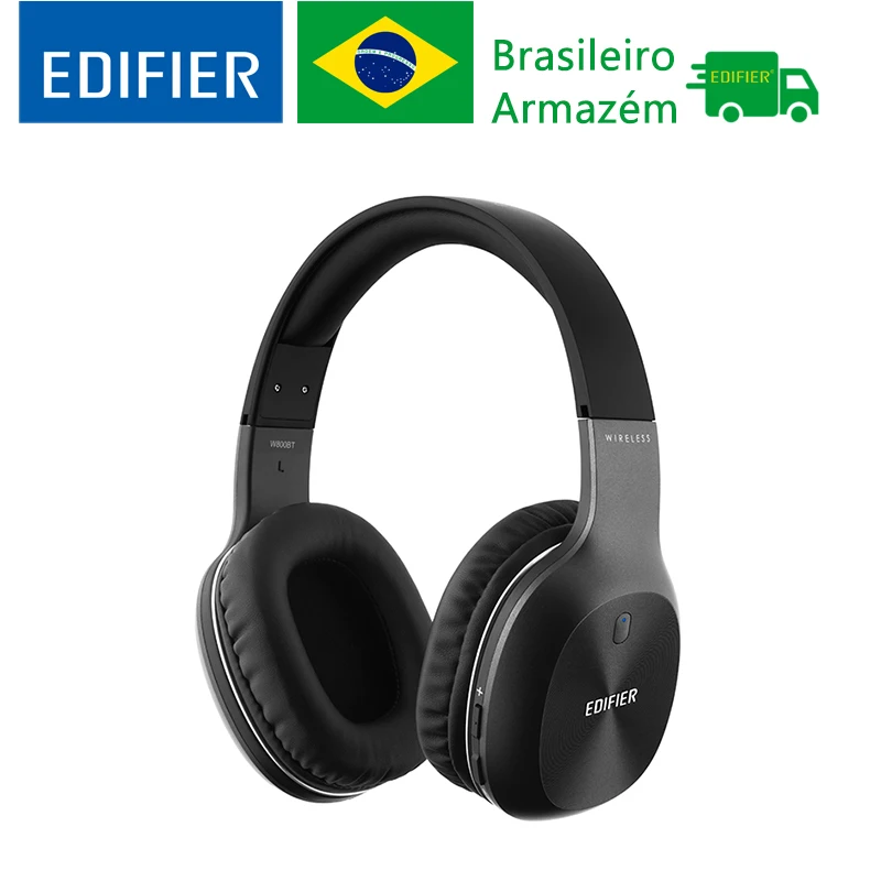 Дешево EDIFIER W800BT стерео Bluetooth гарнитура беспроводная Bluetooth гарнитура Музыкальный компьютер шумоподавление HIFI гарнитура вызов