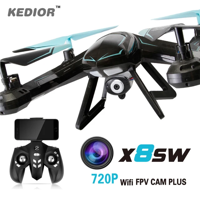 Milestone honning gårdsplads Kedior X8SW remote control rc helicopter quadrocopter drone fpv camera 720P  wifi or 1080P HD camera drones UAV for sale _ - AliExpress Mobile