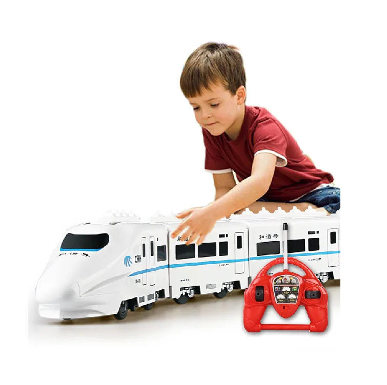 

2019 ALL NEW China highspeed Railway Remote Control Train Large Volume Early Education Best Gift For Children