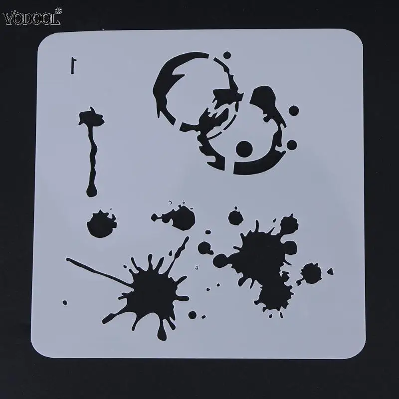 

New DIY Craft Hollow Template Graffiti Plastic Stencils Scrapbooking Stamp Painting Stamps Album Decorative Embossing Paper Card
