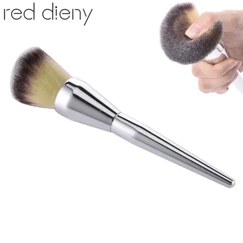 

New Powder Blush Makeup Brush Beauty Tools Pro Foundation Loose Paint Soft Large Contour Bronzer Cosmetics Aluminum Makeup Brush