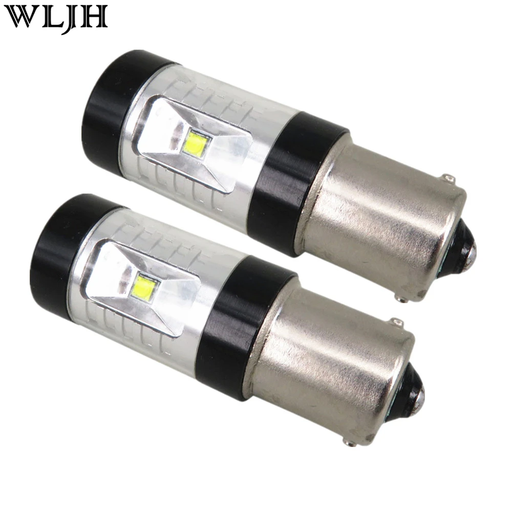 Buy WLJH 2x 30W 1156 BA15S 7506 LED S25 P21W XBD Led