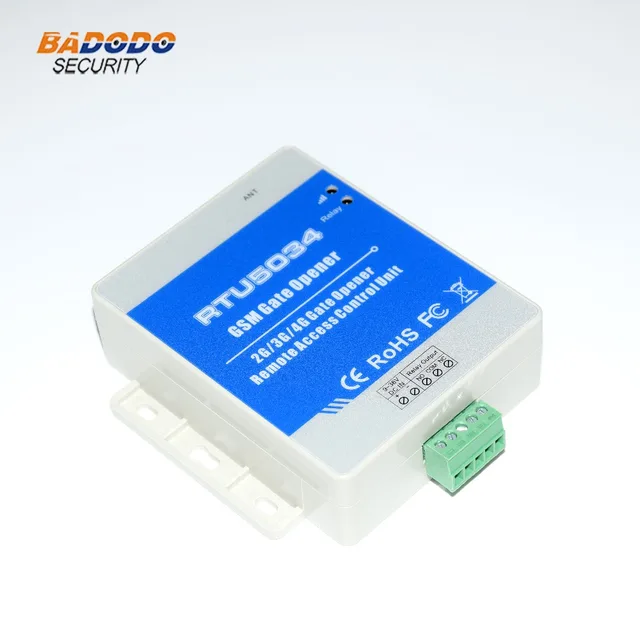 Remote Control Single Relay GSM SMS Switch Gate Opener RTU5034 for Sliding Swing Garage Gate Opener(replace RTU5024 ) 3