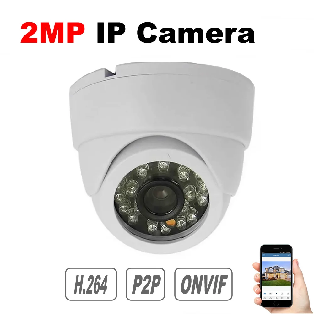 IP Camera 1080P Indoor Security Camera Dome IR Led Night Vision Surveillance 960P 720P IP Camera 1080P Indoor Security Camera Dome IR Led Night Vision Surveillance 960P 720P