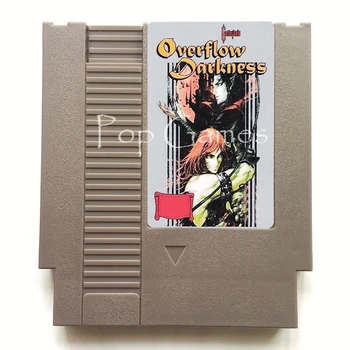 

Castlevania Overflow Darkness English 72 Pin Game Cartridge for 8 Bit Video Game Console Region Free English Language