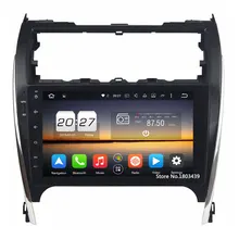 6.0.1 Android Octa Core 2 GB RAM 32 GB ROM volante palyer dvd del coche de navegación gps 2din radio para Toyota Camry 2012-2017