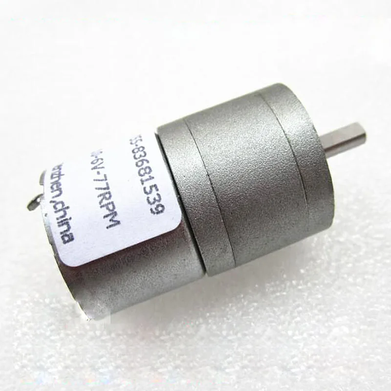 

Hobbing JGA25-310 Miniature DC Gear Motor, 6V 12V Center Axis Motor