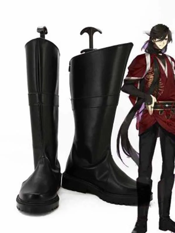 

Touken Ranbu Online Uchigatana Izuminokami Kanesada Game Cosplay Boots Men Cosplay Costume Party Shoes Custom Made Boots