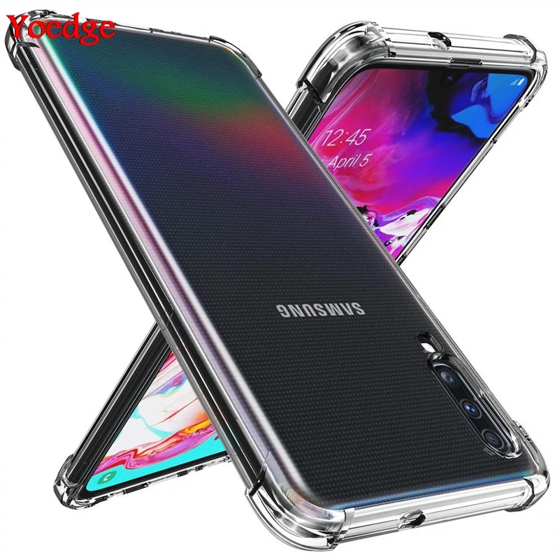 

Clear Airbag Case For Samsung Galaxy S7 Edge S8 S9 S10 Plus S10E M10 M20 M30 M40 A10 A20 A20E A30 A40 A50 A60 A70 Soft TPU Cover