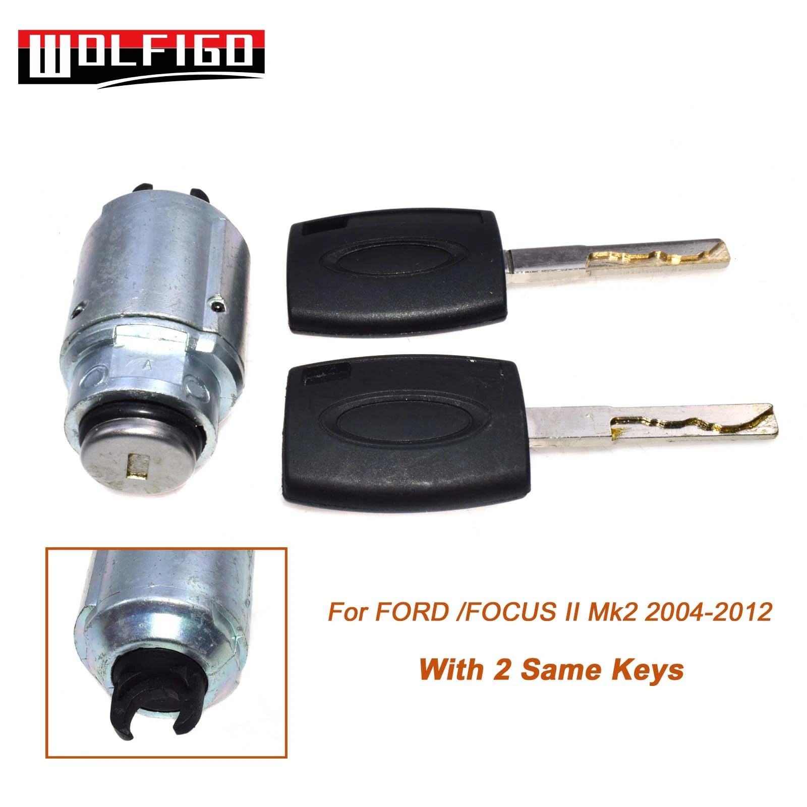 New Car Hood Lock Repair Kit 2 Keys Ford Focus Ii Vw AliExpress