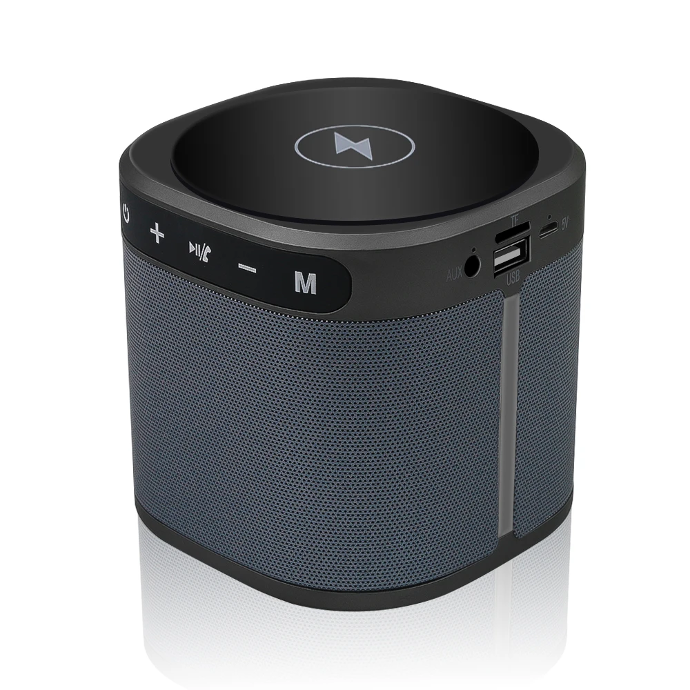 KEBIDU Мини Bluetooth колонка Портативная Музыкальные динамики с функцией
