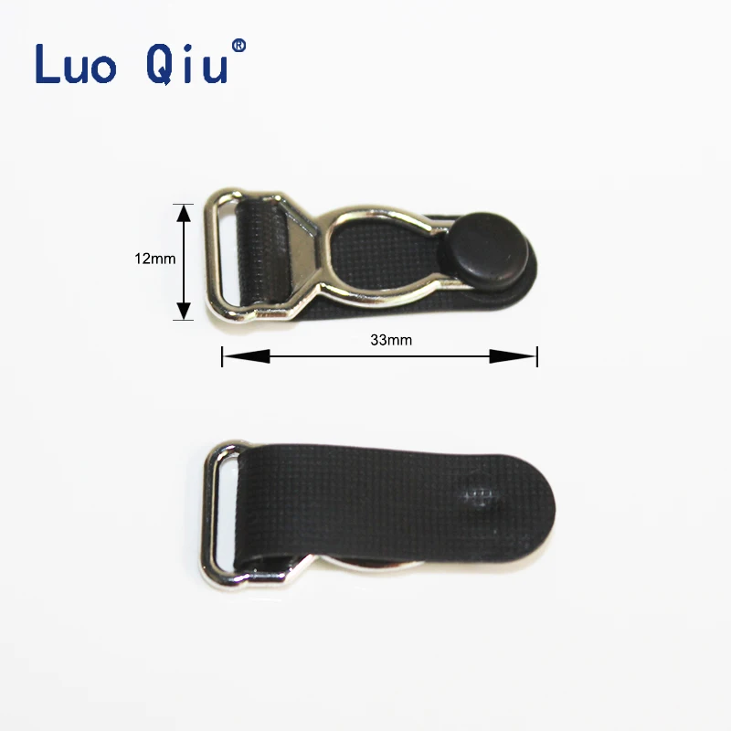 Зажим для подвязки Luo Qiu 30 шт./лот 1 2 см зажим одежды аксессуары швейные