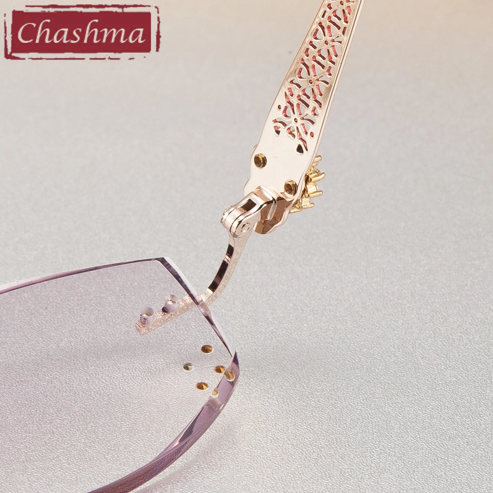 Брендовые женские очки Chashma с оправой прозрачные линзы оптические оправой| |