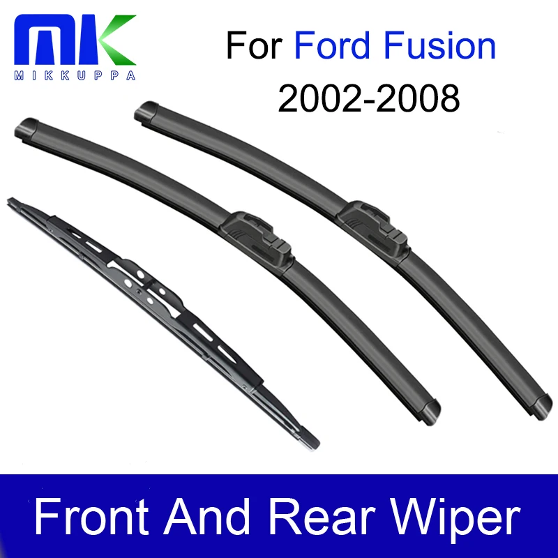 Щетки стеклоочистителя Mikkuppa для Ford Fusion 2002 2003 2004 2005 2006 2007 2008 силиконовая резина