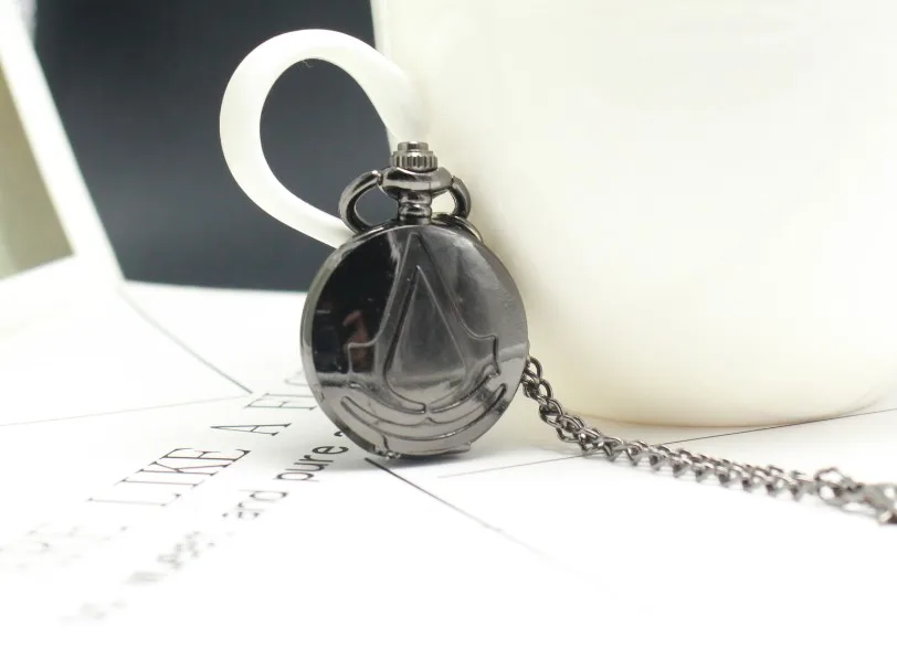 Гарри ожерелье Поттер карманные кварцевые карманные часы псевдо-антиквариат Цепочки и ожерелья Подвеска Сеть часы детей лучший подарок