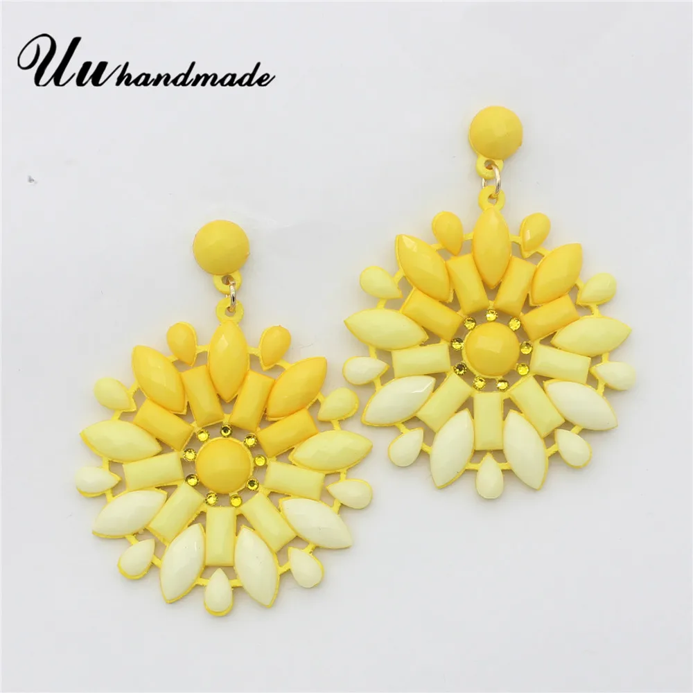 

Acrylic earrings wholesale fashion jewelry customized MOQ 120 pairs delivery time about 20 days