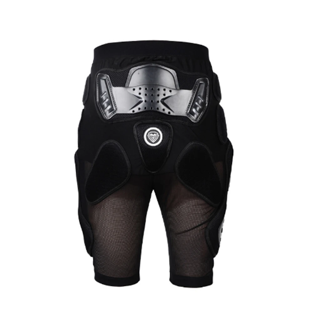 

Men Off-road Motorcycle Riding Clothes Armor Leg Protection Shorts Hip Guard Shorts Motorbike Protective Gear M L XL