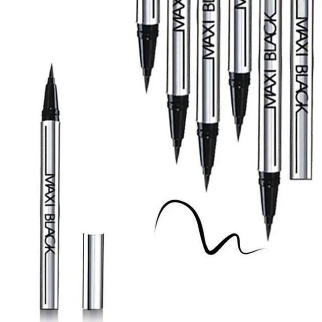 

1 Pcs Black Long Lasting Eye Liner Pencil Waterproof Eyeliner Smudge-Proof Cosmetic Beauty Makeup Smooth Liquid eyeliner