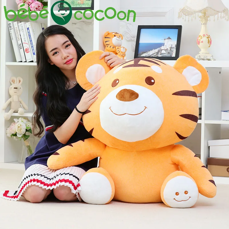 Bebecocoon 2017 Kawaii детские мягкие плюшевые игрушки Brinquedos плюшевый тигр спальный