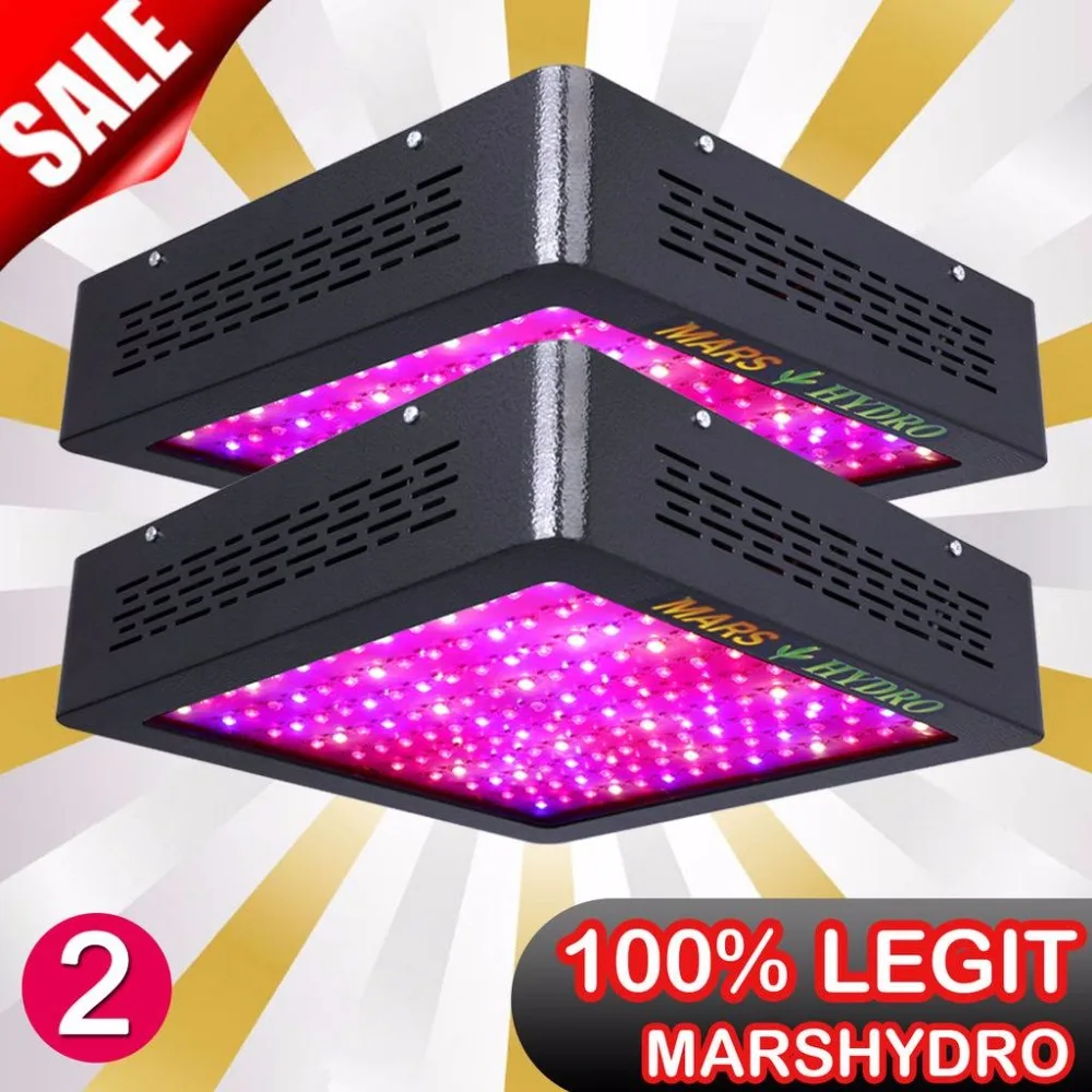 2PCS MarsHydro LED Grow Light MarsII 700 High Full Spectrum
