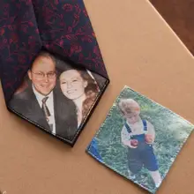 Пользовательские фото Галстуки бирки с логотипом | подарок жениха сувениры | отец жениха | я люблю вас папа | Подарок на годовщину фото lables