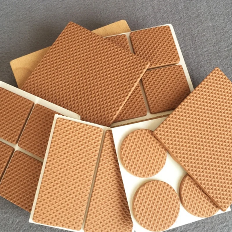 2-60pieces/lot Non-slip Self Adhesive Furniture Rubber Feet Pads Table Chair Floor Protectors Mat damper Furniture Accessorie