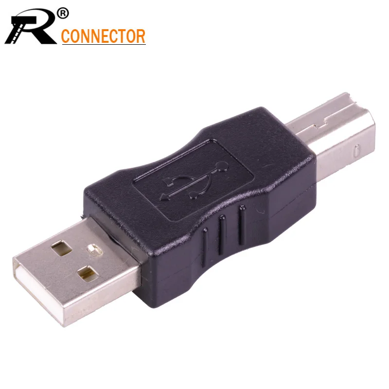 

USB2.0 A TYPE Male to USB B male plug adapter for printer device USB AM TO USB BM Printer usb connector 3pcs