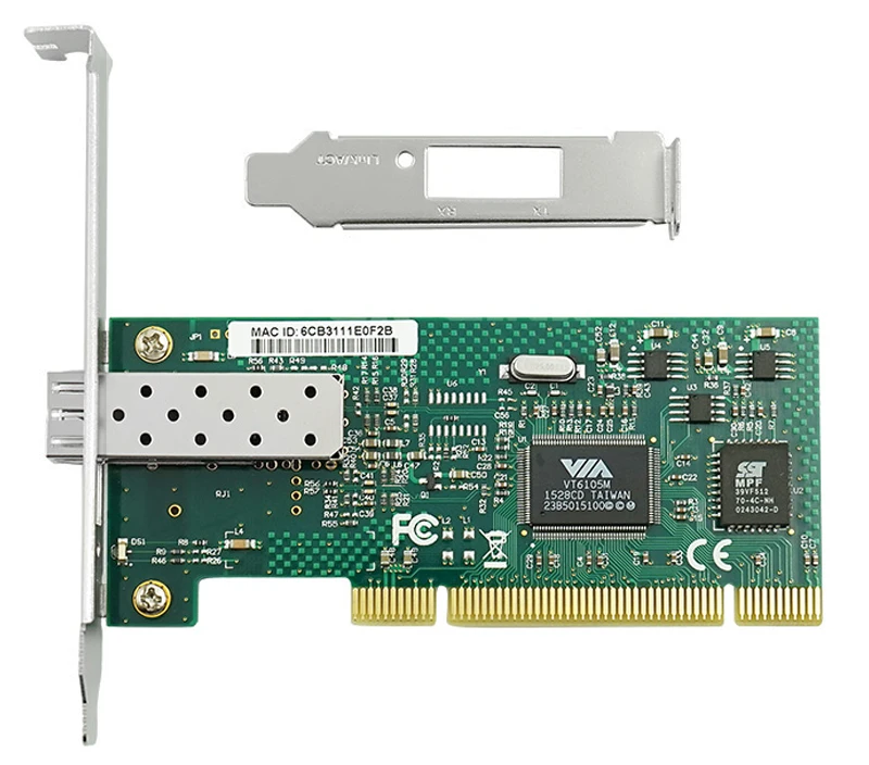 LR-LINK 7020PF-SFP PC компьютер 100FX PCI Ethernet Сетевая карта волоконно-оптический сетевой адаптер 100 Мб NIC