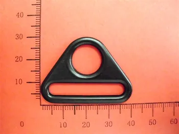 

1 1/4 inch Zinc alloy Black triangele buckle ring for Bag, garment, shoes, bag parts, DIY hardware accessories