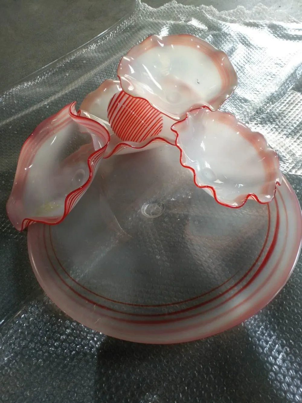 

Art Decor Hand blown glass Murano Glass Bowls