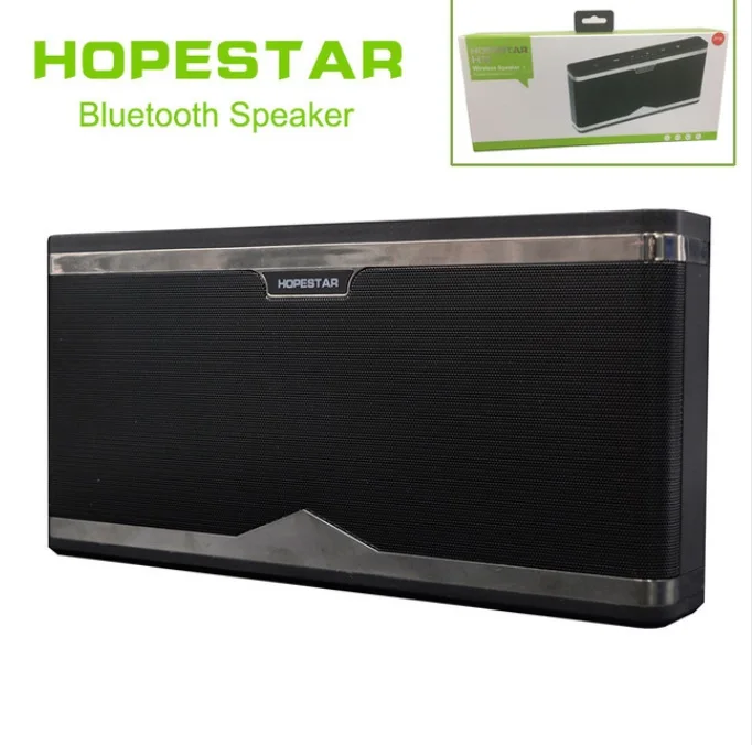 HOPESTAR H18 power bank bluetooth динамик с NFC портативный открытый сабвуфер динамика 2400 мАч