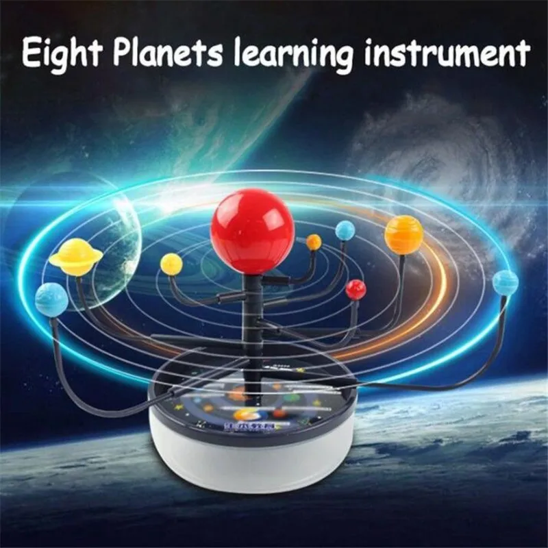 Us 389 22 Offsolar System Model Nine Planets Kit Astronomy Painting Model Science Planetarium Educational Toys For Child Universe Toy In Toy