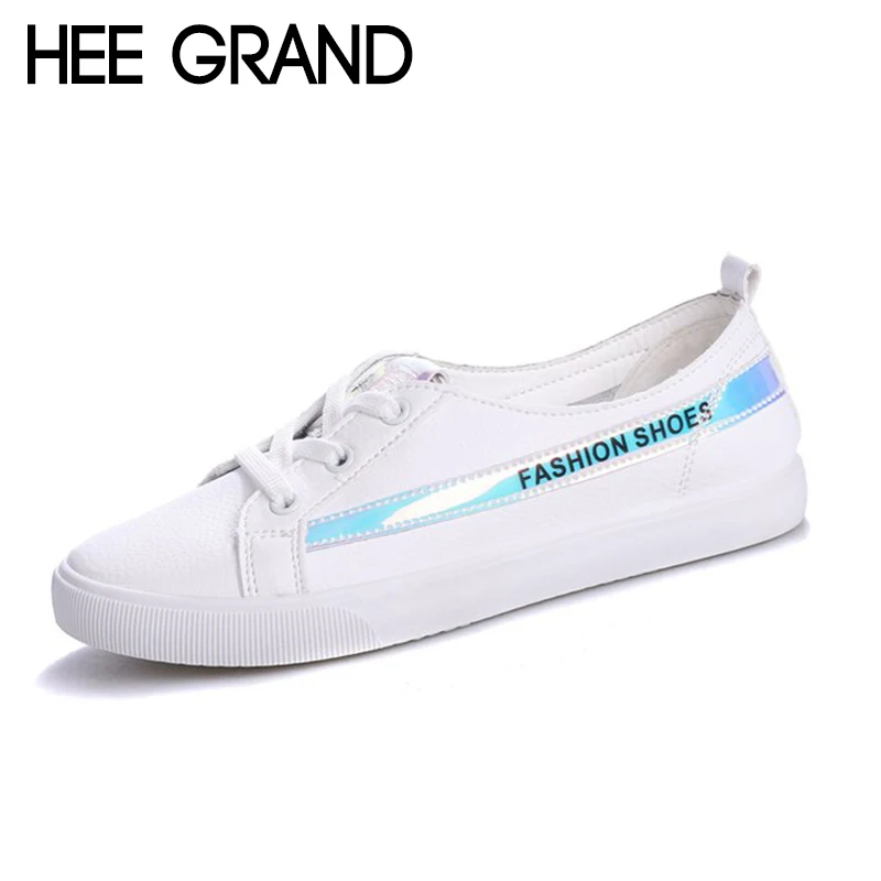 HEE GRAND/Новинка 2018 года модные женские туфли на плоской подошве сезон лето осень